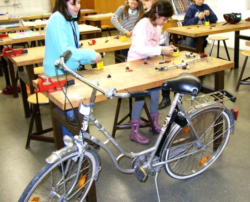 Reparatur Fahrradbeleuchtung